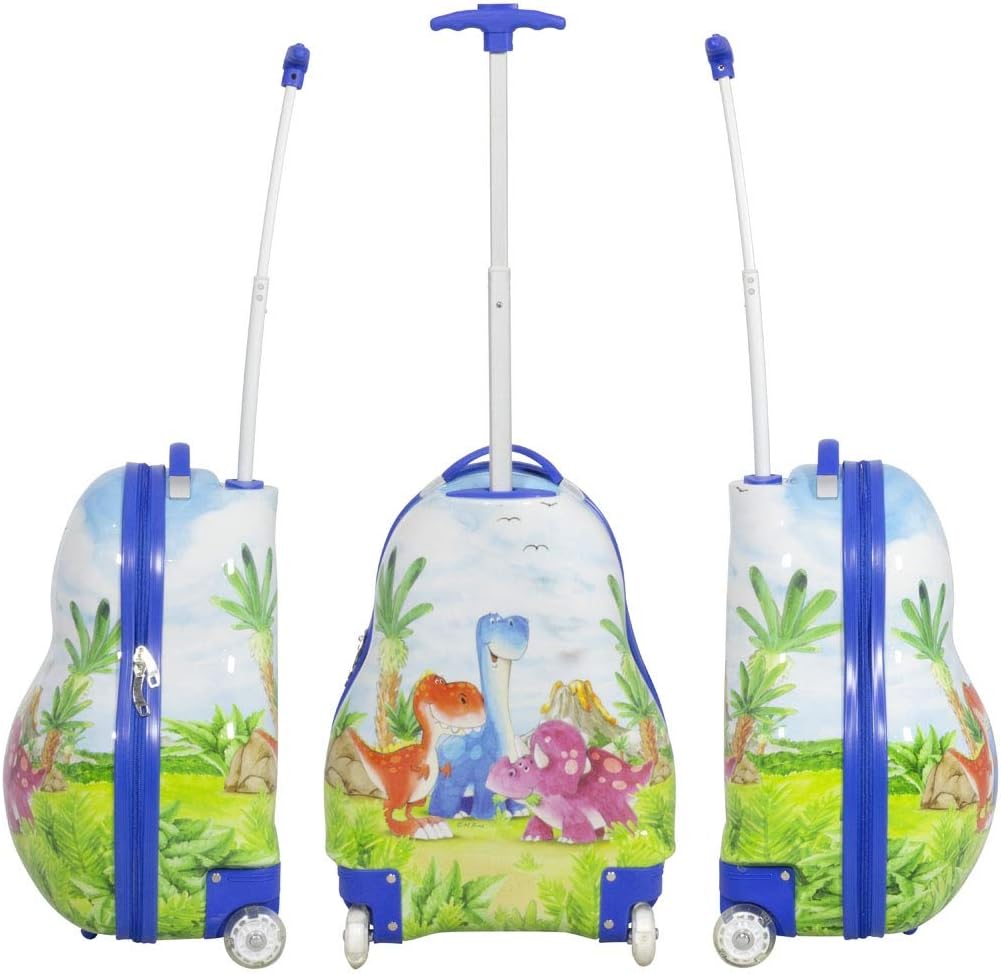 PMro-Trading Euro-Trading Horses Children's Suitcase 2 Pieces. Size - Set. Color- Multicolour Koffer