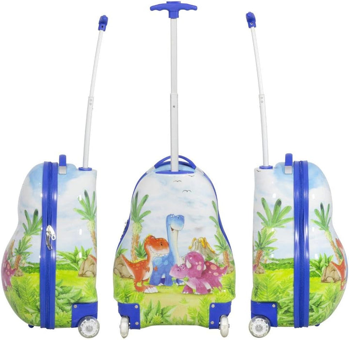 PMro-Trading Euro-Trading Horses Children's Suitcase 2 Pieces. Size - Set. Color- Multicolour Koffer