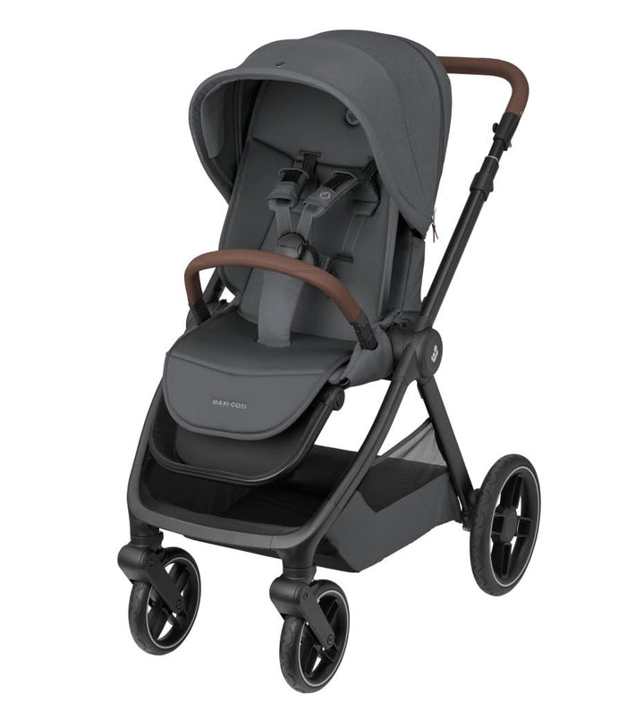 Maxi-Cosi Oxford Baby Kinderwagen, 0–4 Jahre, 0–22 kg, kompakt zusammenklappbar, Geräumiger Sitz, Sa