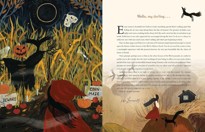Seasons of the Witch Mabon Journal, Flexible Bindung