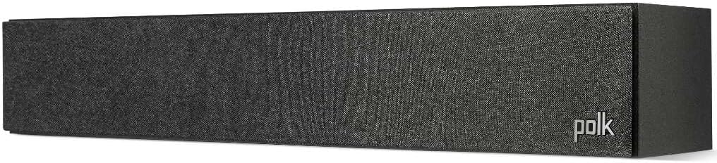 Polk Audio Monitor XT35 schlanker Center Lautsprecher, Hi-Res Zertifiziert, kompatibel mit Dolby Atm