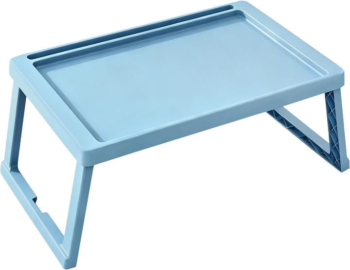 Betttablett Tisch mit klappbaren Beinen Bett Tisch Tablett mit Rille für Handy Bettschalen 54 x 35.5