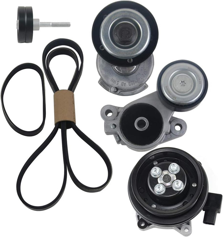 Bisenya Wasserpumpe Riemenspanner Keilrippenriemensatz 1.4 TSI 03C121004E 030145933AC 03C145933A 03C