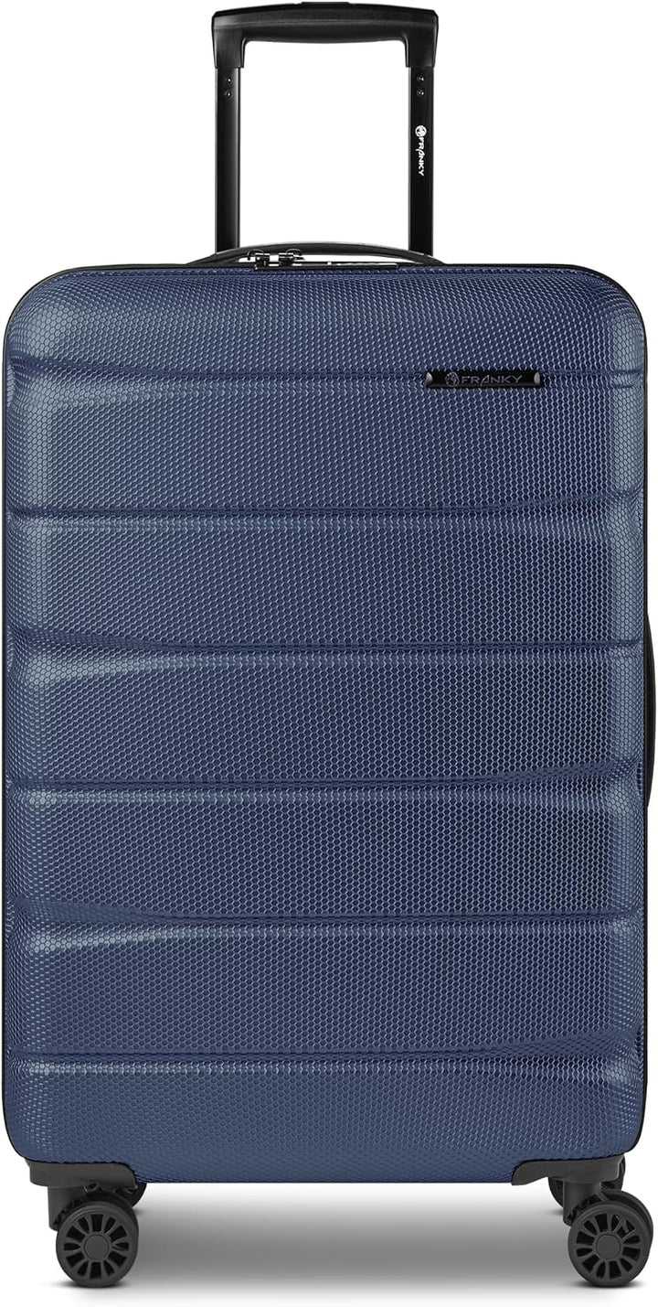 Franky Check-in Koffer für Damen und Herren | mittelgrosser Trolley 44,5 x 28 x 66 cm aus hochwertig