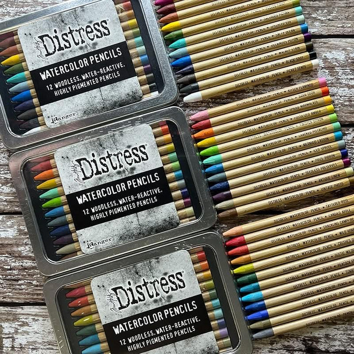 Ranger Industries Tim Holtz Distress Aquarellstifte-Set 1 (12 Stück)