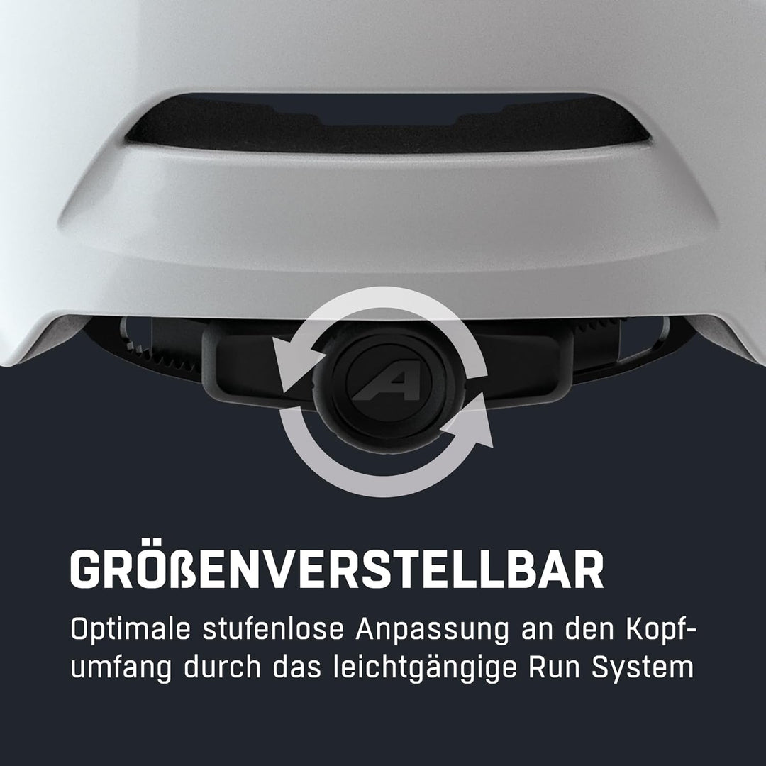 ALPINA SOHO - Extrem Robuster, Leichter & Individuell Anpassbarer Urban Fahrradhelm Für Erwachsene w