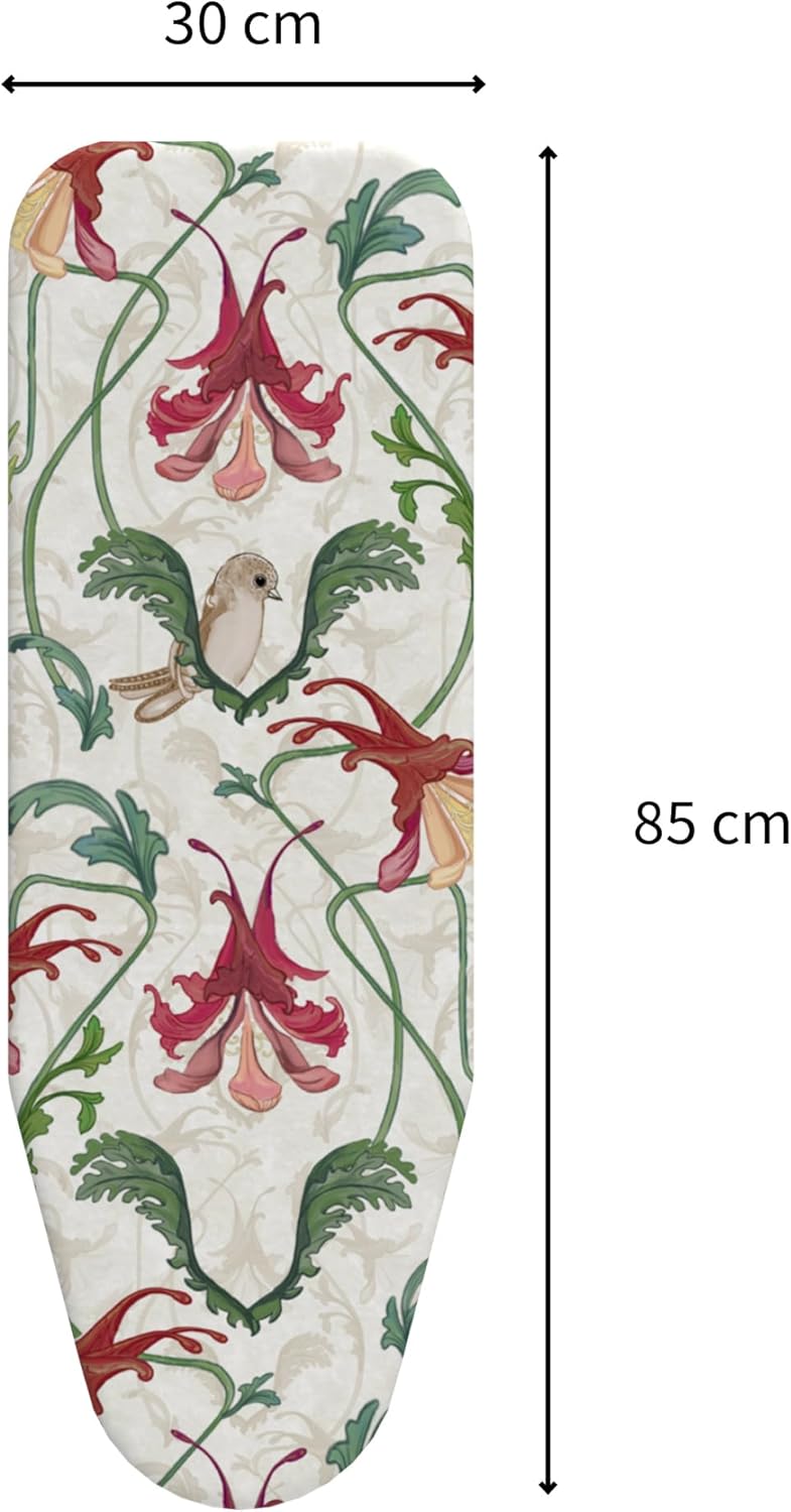 Rörets DampfBügelbrett Tempo Weiss - Patentiertes Bügelbrett für alle, die wenig Platz und Zeit habe