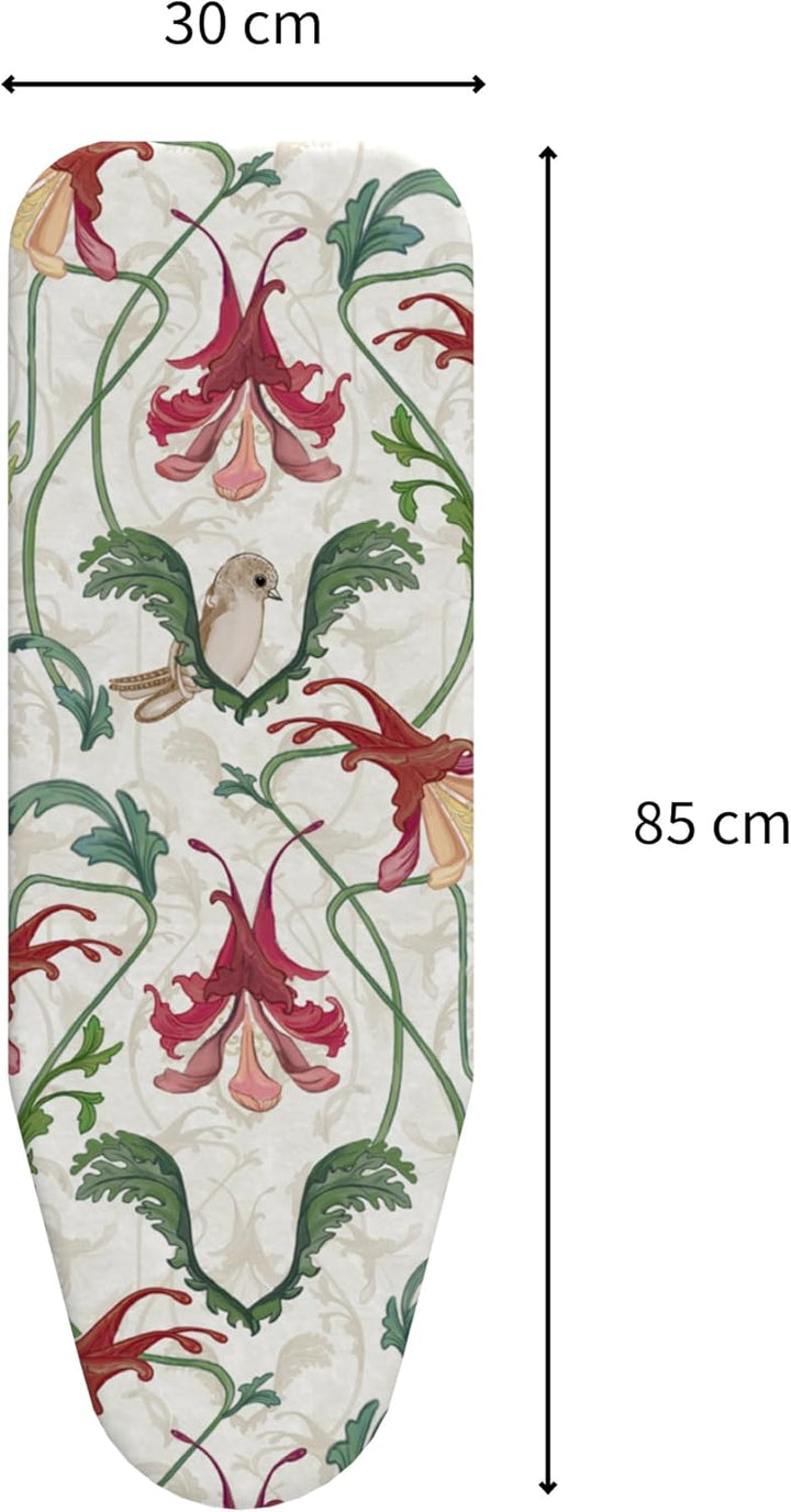 Rörets DampfBügelbrett Tempo Weiss - Patentiertes Bügelbrett für alle, die wenig Platz und Zeit habe