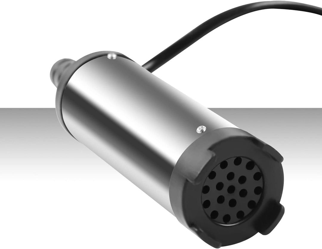 MaxAwe Tauchpumpe DC 12V 38mm, Ölpumpe Dieselpumpe bei 8500 Upm, Mini Pumpe Wasser Pumpe mit Filter