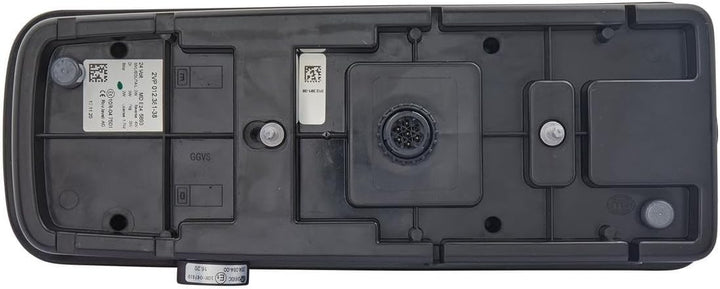 HELLA - Heckleuchte - Truck Full LED - LED - 24V - 2VP 012 381-381 mit Rückfahrwarner rechts DIN Ste