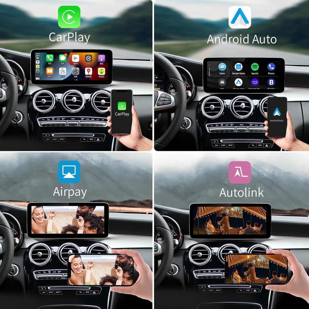 Drahtlos Carplay/Android Auto 12.3'' Multimedia Radio Linux Touchscreen für Mercedes Benz NTG5.0 GLA
