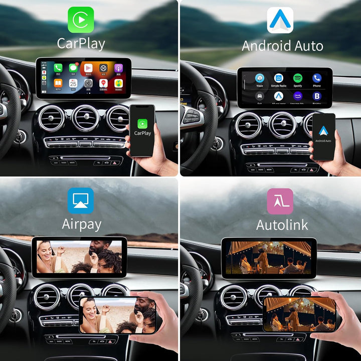 Drahtlos Carplay/Android Auto 12.3'' Multimedia Radio Linux Touchscreen für Mercedes Benz NTG5.0 GLA