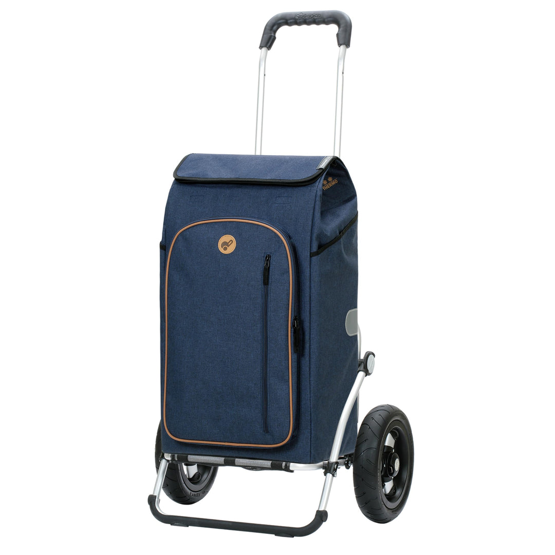 Andersen Einkaufstrolley - klappbar - 61 Liter - mit Kühlfach - Aufhängung für Einkaufswagen - belas