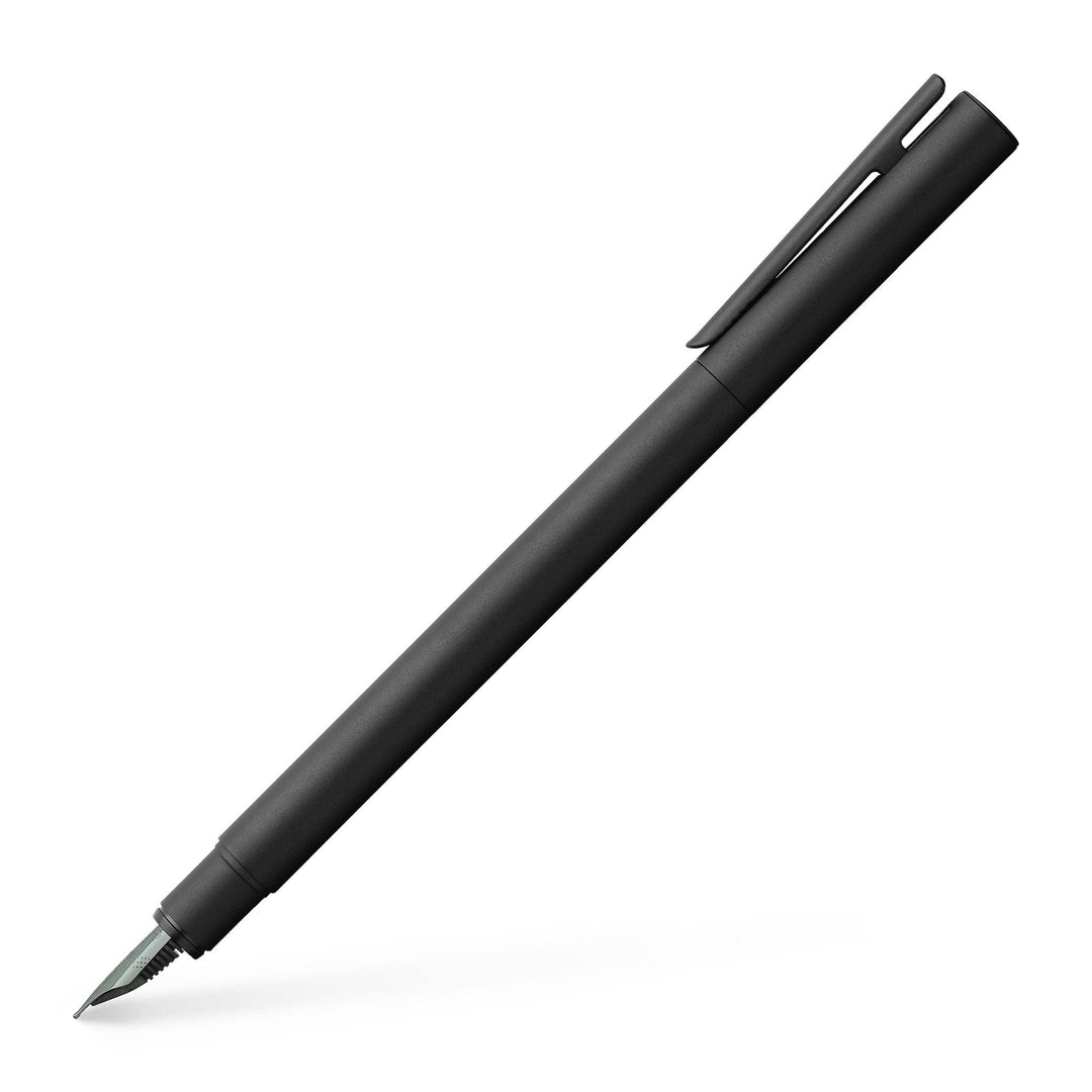 Faber-Castell 342302 - Füller Neo Slim Metall, Federbreite EF, schwarz, 1 Stück (1er Pack) Federbrei