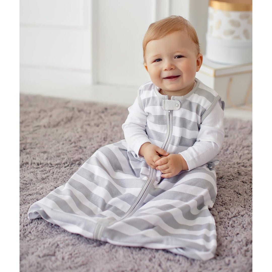 Mama Cheetah Baby Schlafsack, 0.5 TOG 100% Bio-Baumwolle, Ideal für den Sommer, Sommerschlafsack für