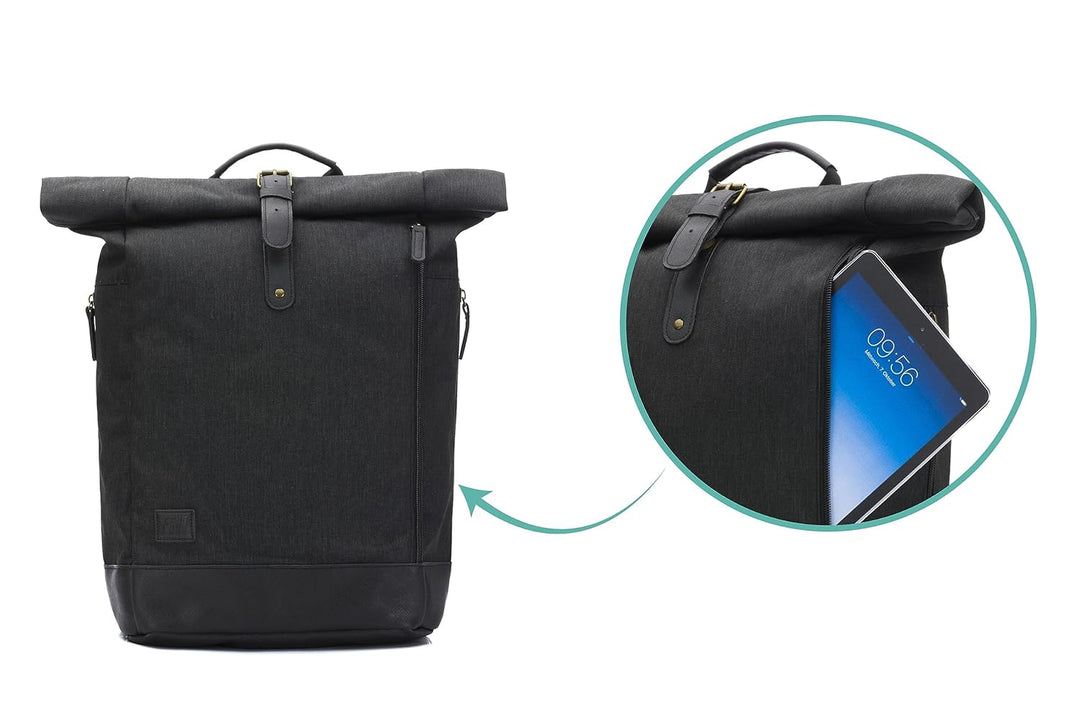 Fillikid Wickelrucksack Berlin | Baby Wickelrucksack mit Kinderwagenbefestigung | Wickeltasche Rucks
