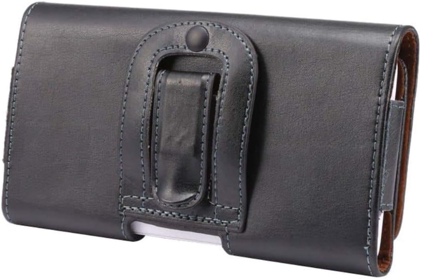 Genuine Leather Case Belt Clip Horizontal für Sony Xperia XZ1-Compact - Black