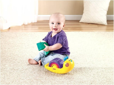 Fisher-Price Growing Baby: Rainbow Snail Stacker