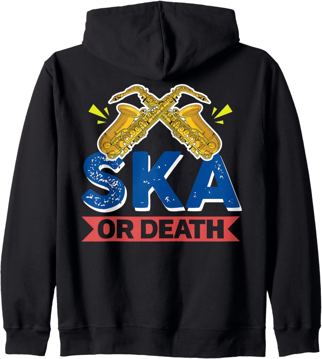Ska oder Tod Kapuzenjacke