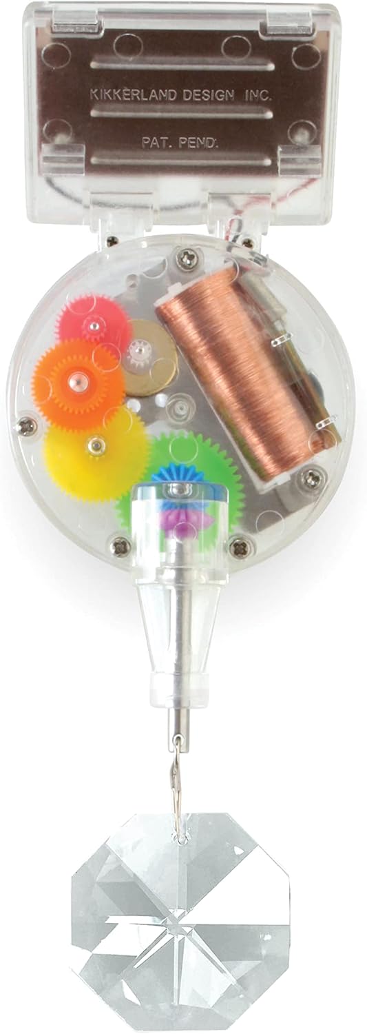 SOLARBETRIEBENER Regenbogen - Macher Zauber Projektor, Rainbow Maker mit Solarantrieb Single, Regenb