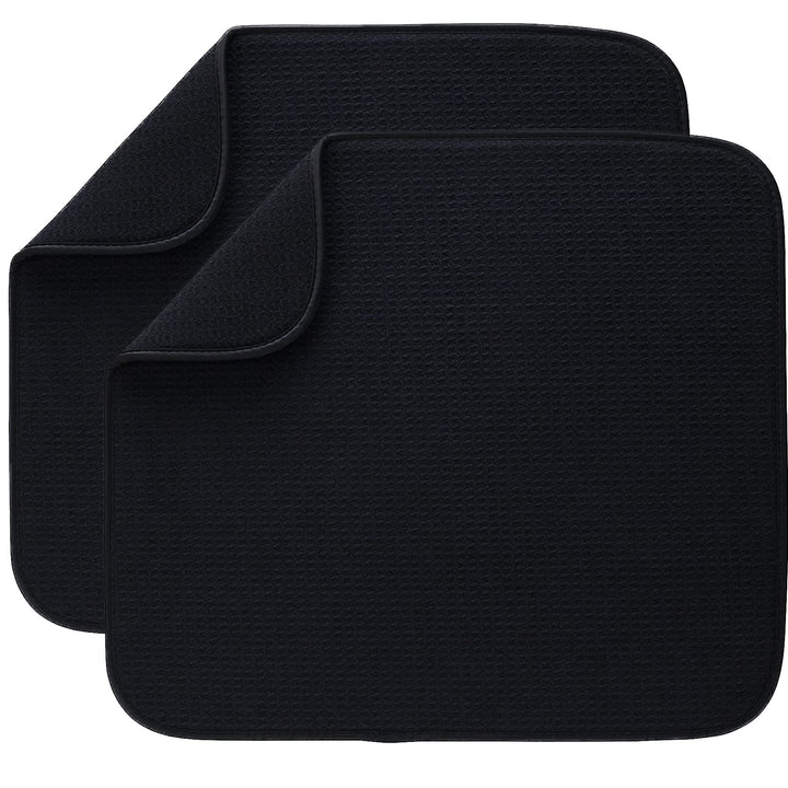 BW&amp;HM Abtropfmatte Geschirr Mikrofaser Abtropfmatte Spüle Dish Drying Mat Saugstarke Wendbare Schnel