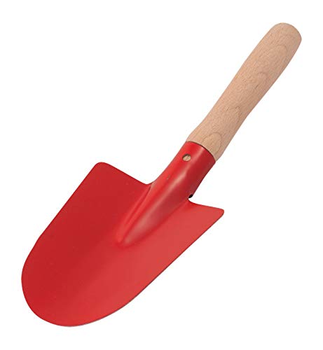 Sandschäufelchen mit Holzstiel rot 21 cm