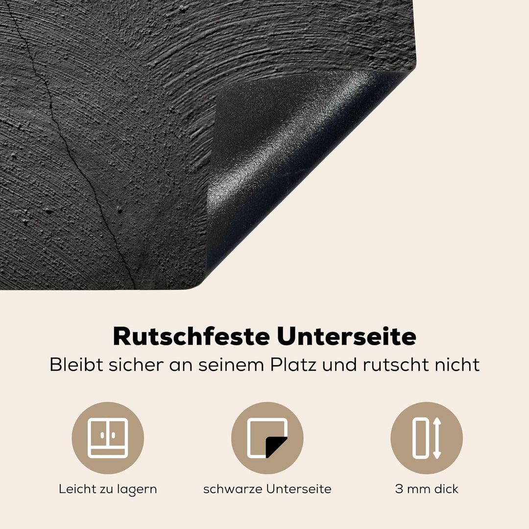 Herdabdeckplatte Einteilig Küche Herdabdeckung Induktionsfeld Ceranfeld Herdabdeckplatten Vinyl Matt