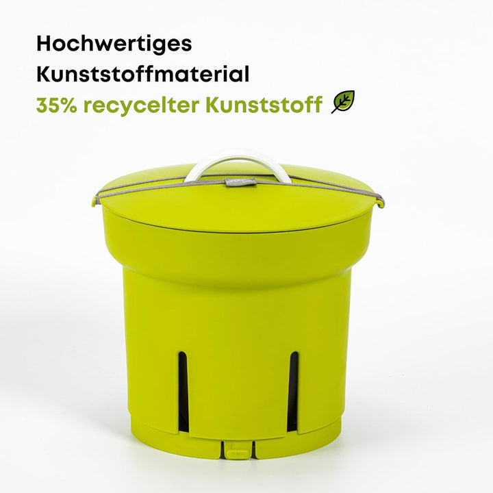 Urbalive Beetkomposter für Wurmkompost 12L - Garten unterirdisch Wurmkomposter zum Eingraben - Desig