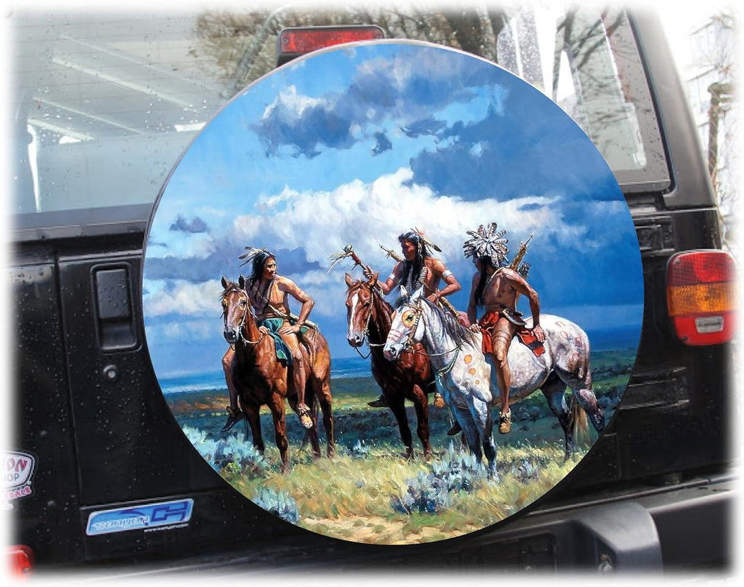 AB3-00241 INDIANER Reserveradabdeckung 72x28 cm Reserveradhülle Ersatzradabdeckung Reifencover Radhü