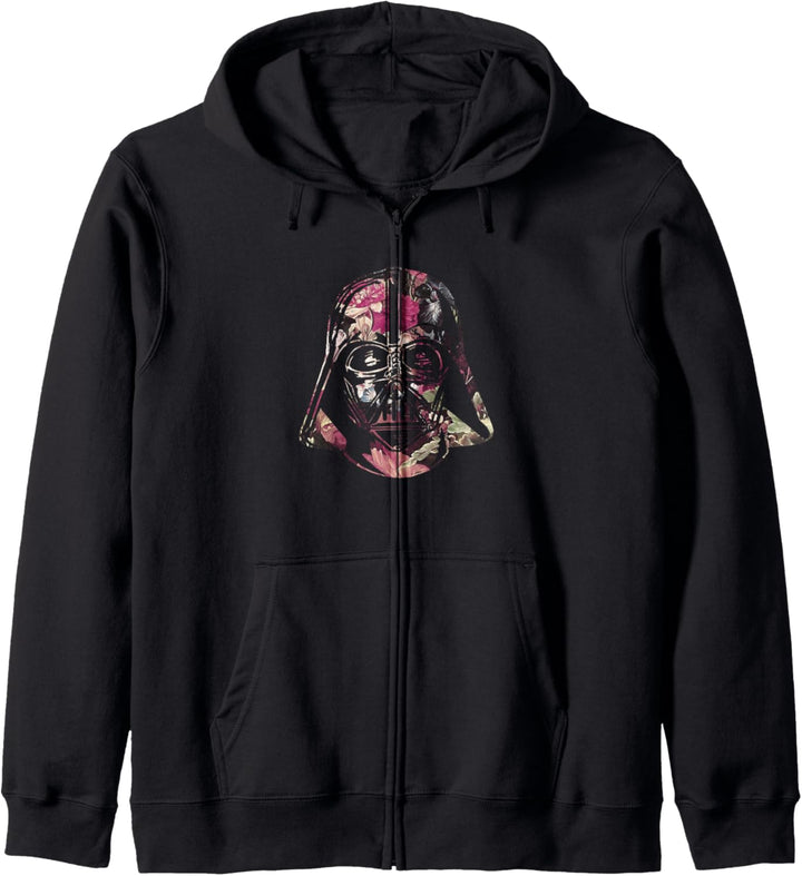 Star Wars Darth Vader Floral Print Kapuzenjacke