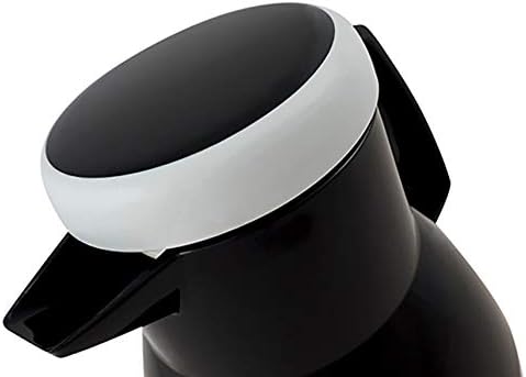 Helios 2744002 Kunststoff Isolierkanne Wash 1 L, schwarz, Schwarz