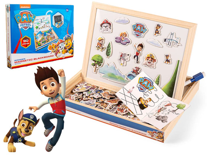HH Poland 67474-WMB-PAW 1 Paw Patrol Kindertafel Magnettafel Spielzeug, Schwarz