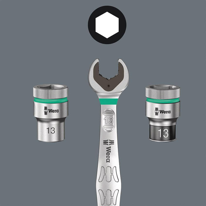 Wera 05003765001 6002 Joker Double Doppelmaulschlüssel, 17 - 19 x 235 mm