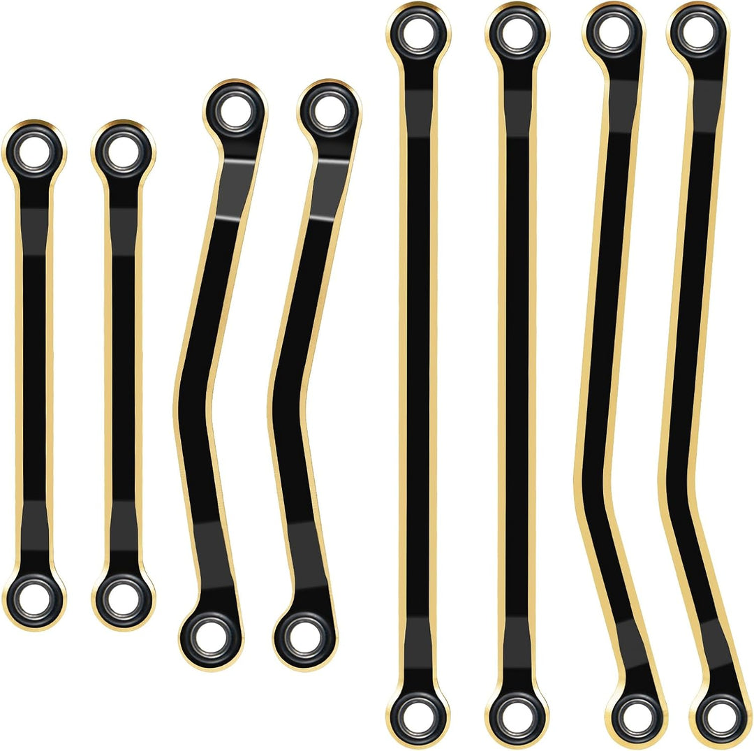 Runup High Clearance Chassis Link Rod Metal Connecting Rod Set for 1/18 RC Crawler Tra-xxas TRX4-M-K