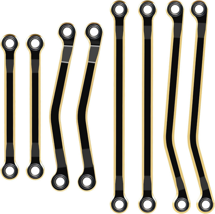 Runup High Clearance Chassis Link Rod Metal Connecting Rod Set for 1/18 RC Crawler Tra-xxas TRX4-M-K