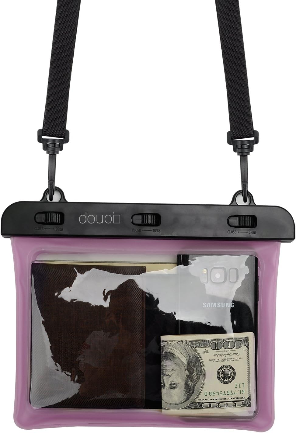 doupi wasserdichte Schutztasche 220x160mm für 7/8 Zoll Tablet Touchscreen Funktion Wasserfest Schutz