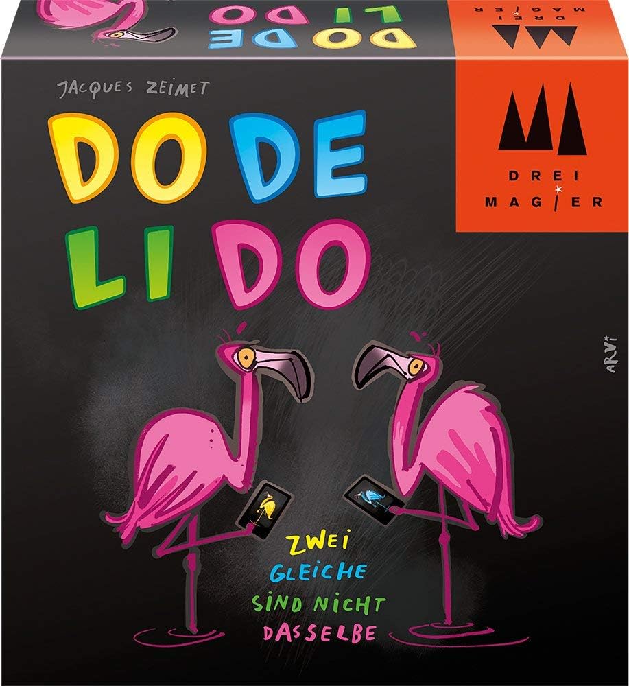 Schmidt Spiele 40879 Dodelido, DREI Magier Kartenspiel & 49327 Noch mal! Bundle mit Noch mal!, Bundl