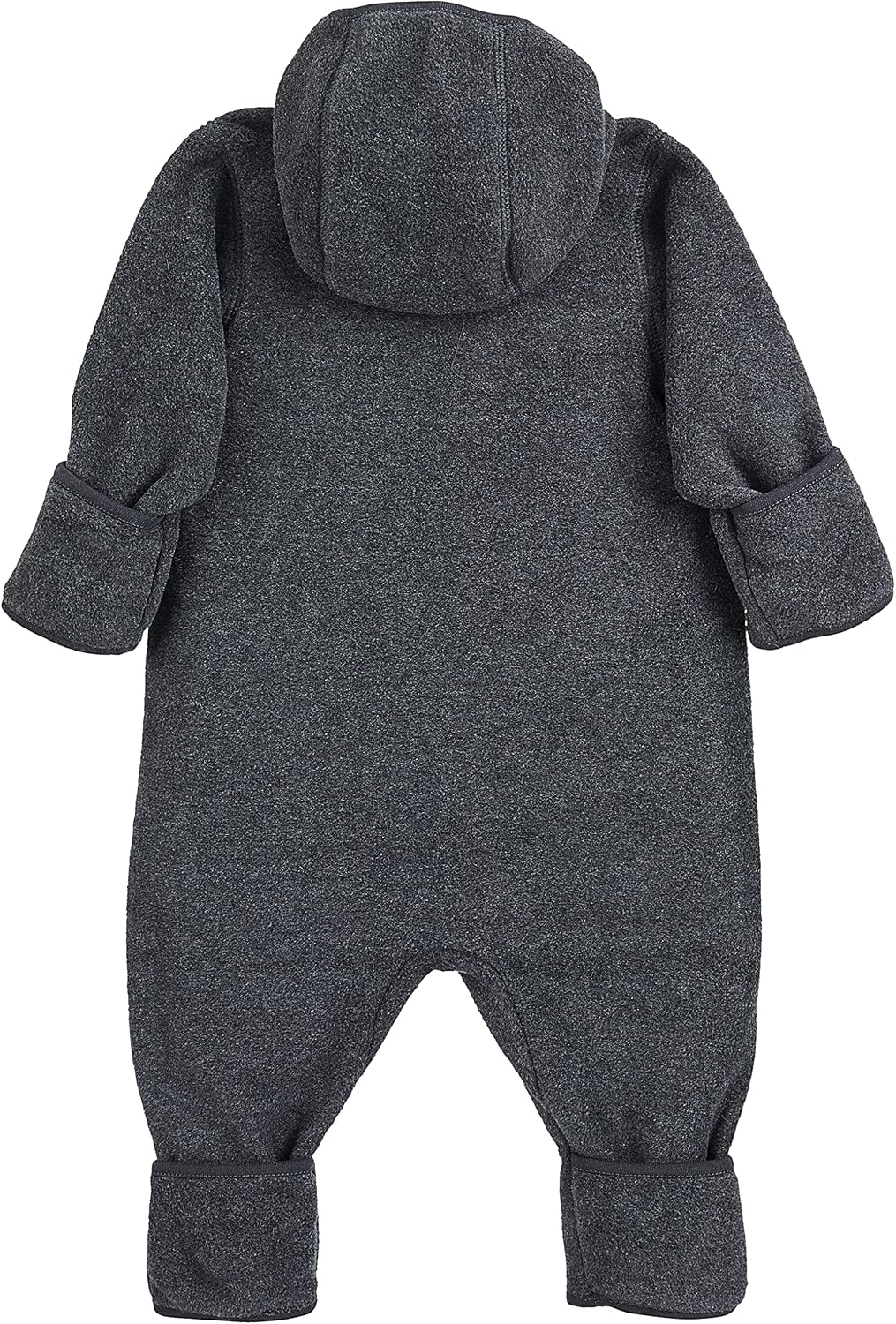 Sterntaler Unisex Kinder Overall Baby Fleece Overall 74 Anthrazit Meliert, 74 Anthrazit Meliert