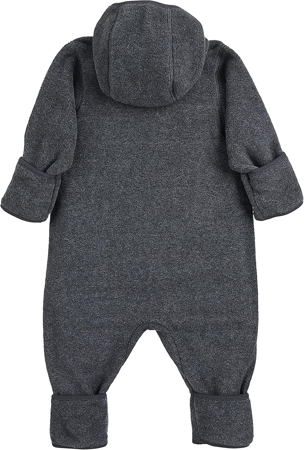 Sterntaler Unisex Kinder Overall Baby Fleece Overall 74 Anthrazit Meliert, 74 Anthrazit Meliert
