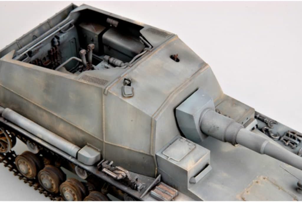 Trumpeter TRU00348 348 Modellbausatz German Pz.Sfl. IVa Dicker Max
