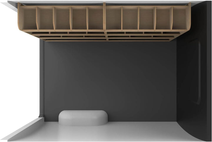 Vanify - Kompatibel mit Peugeot EXPERT L3 2016+ Fahrzeugeinrichtung Fahrzeugregale, komplette Fahrer