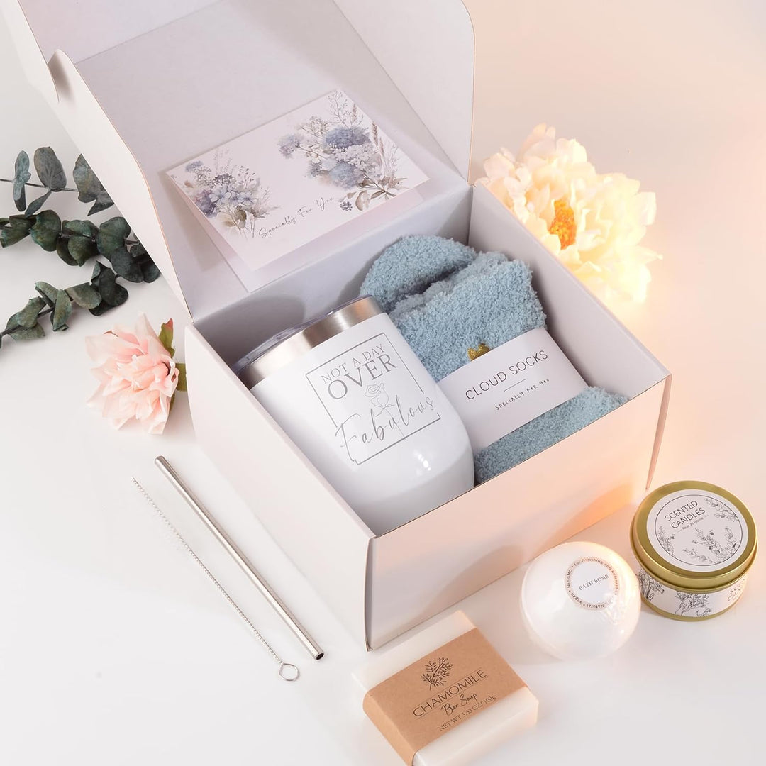 Verwöhn-Geschenke für Frauen Geburtstag, Entspannung, Spa-Geschenk-Set, Selbstpflege-Paket, Gute Bes