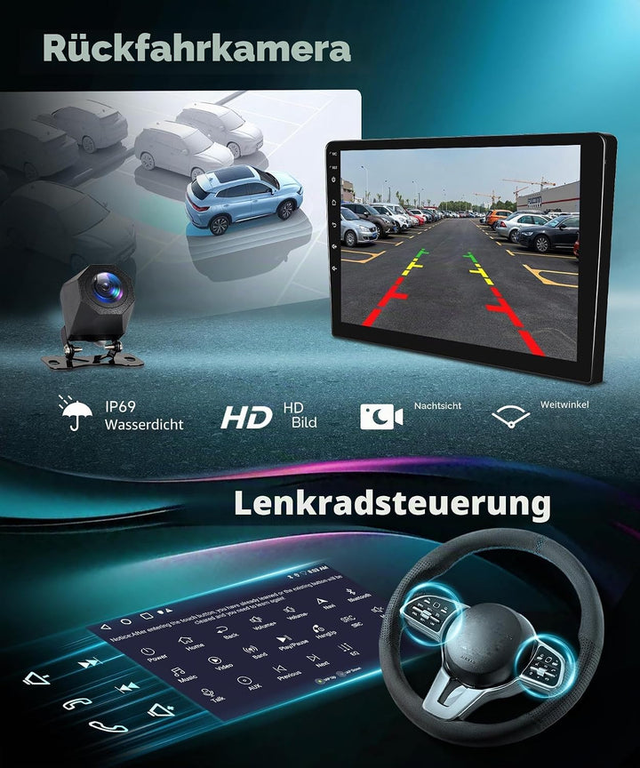 2G&amp;64G VECHTEL 9" Autoradio Für Nissan Qashqai J10 2006-2016（mit Navigationsbildschirm） mit Carplay