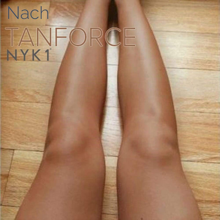 Preisgekrönter Selbstbräuner mit Schwarzem Bräunungshandschuh (250 ml) - Tan Force Natürlicher Körpe