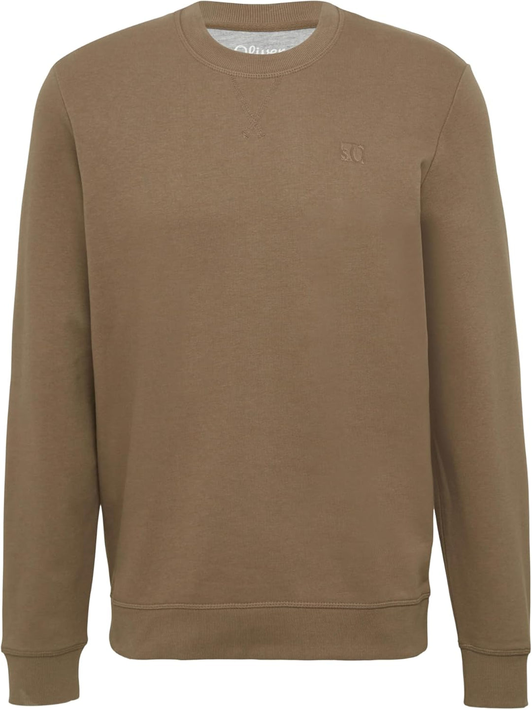 s.Oliver Sweatshirt aus Baumwollmix mit Crew Neck S 0330_wollweiss, S 0330_wollweiß