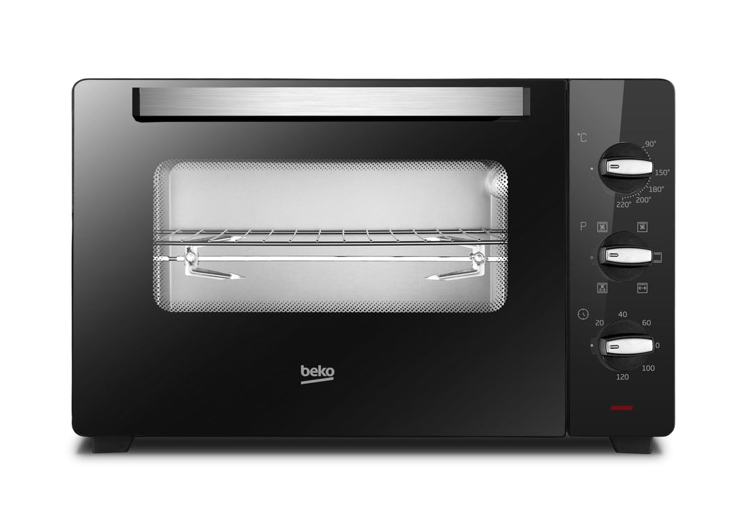 Beko - BMOF45B – Elektroherd, mit Umluft, 45 Liter, 2000 W, 5 Funktionen, Timer 120 min, Temperatur