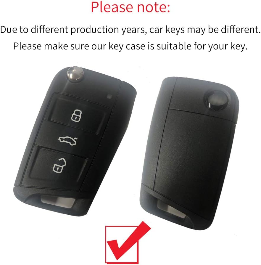 ontto Autoschlüssel Hülle kompatibel mit Audi?A1?Sportback?2019-2021 A1?Sportback?30?2019?TFSI?S-Lin