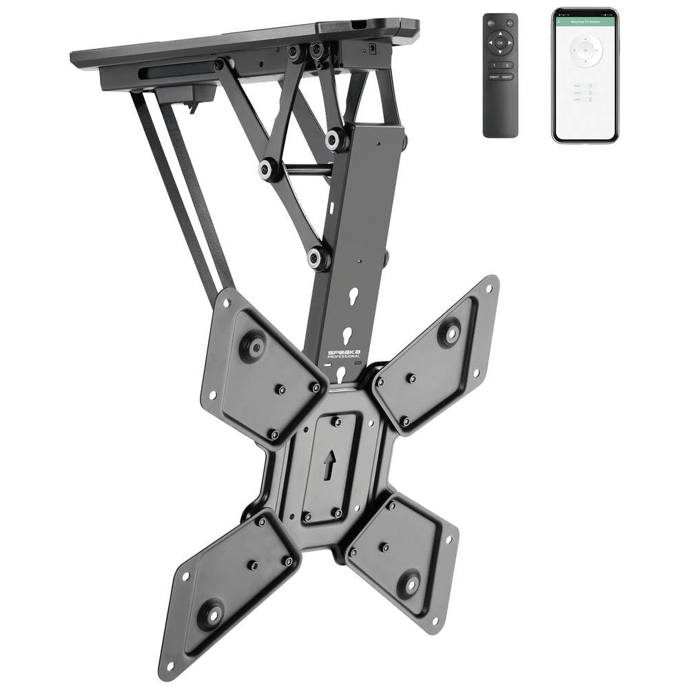 SpeaKa Professional SP-TVCM-510 TV-Deckenhalterung 58,4 cm (23) - 139,7 cm (55) elektrisch motorisie