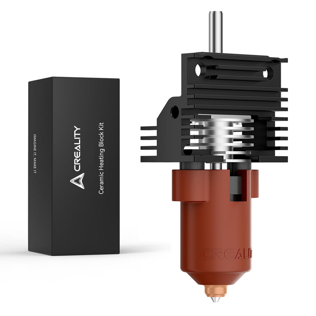 Creality Offizielle K1 SE/K1C/K1 Max/K1 Upgrade Keramik Heizblock Kit, Schnellwechsel-Düsen-Kit, unt