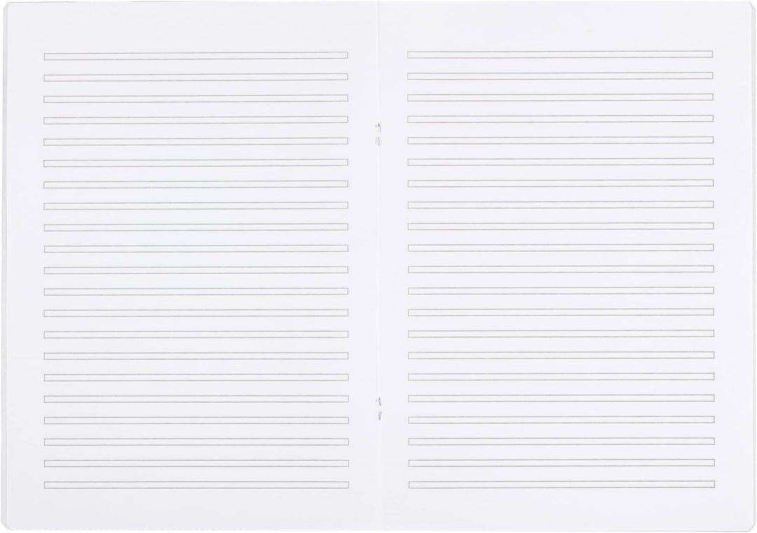 Landré Schulheft A4, 32 Blatt, Lineatur 3, liniert, 10 Stück, Lineatur 3